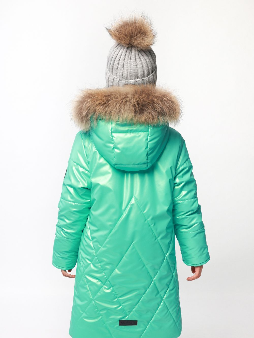 Пальто зимнее для девочки ЭМИ