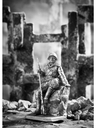 Оловянный солдатик Снайпер Максим Пассар, 1942 г.