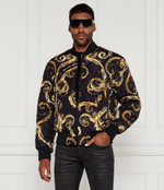 Двухсторонняя куртка бомбер Versace Jeans Couture - черный(77GASD07CQD54)