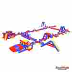 Коммерческий надувной аквапарк на воде «Три стихии» 36×25×4 м