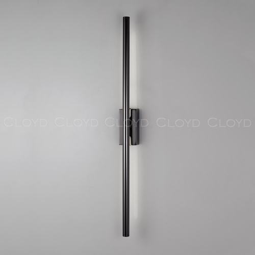 Бра Cloyd LINEAS-A W1 / выс. 60 см- 4000K - черный блестящий (арт.20454)