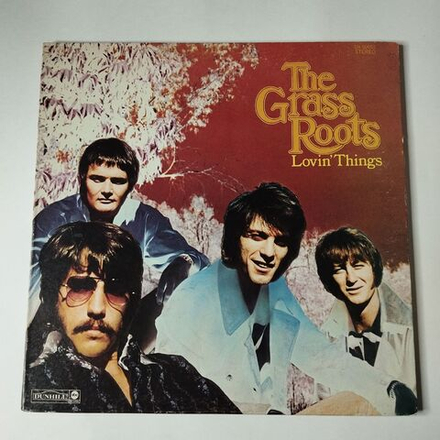 Винтажная виниловая пластинка LP The Grass Roots Lovin Things (USA 1969)
