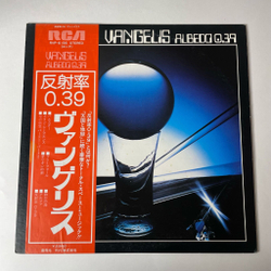 Винтажная виниловая пластинка LP Vangelis Albedo 0.39 (Japan 1977) (Obi) Sword Of Orion