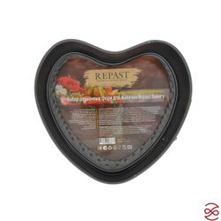 Набор разъёмных форм для выпечки Repast Bakery (3 шт) сердце/круглая/квадратная 23*6,8/26*6,8/28*6,8