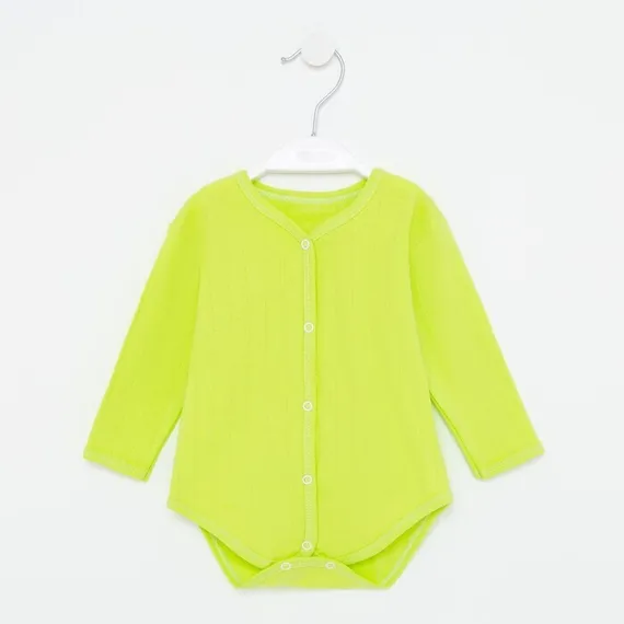 Боди детское, цвет салатовый,рост 62