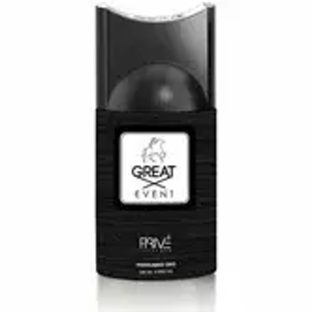 Prive Дезодорант-спрей муж GREAT EVENT/CREED AVENTUS 250мл*12
