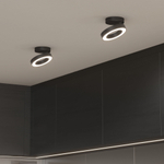 Накладной поворотный светодиодный светильник Spila черный 12W 4200К 25105/LED