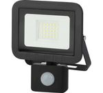 Прожектор светодиодный ЭРА 30Вт 6500К 2400Лм135x148x45 IP65 с датчиком движения, 976494