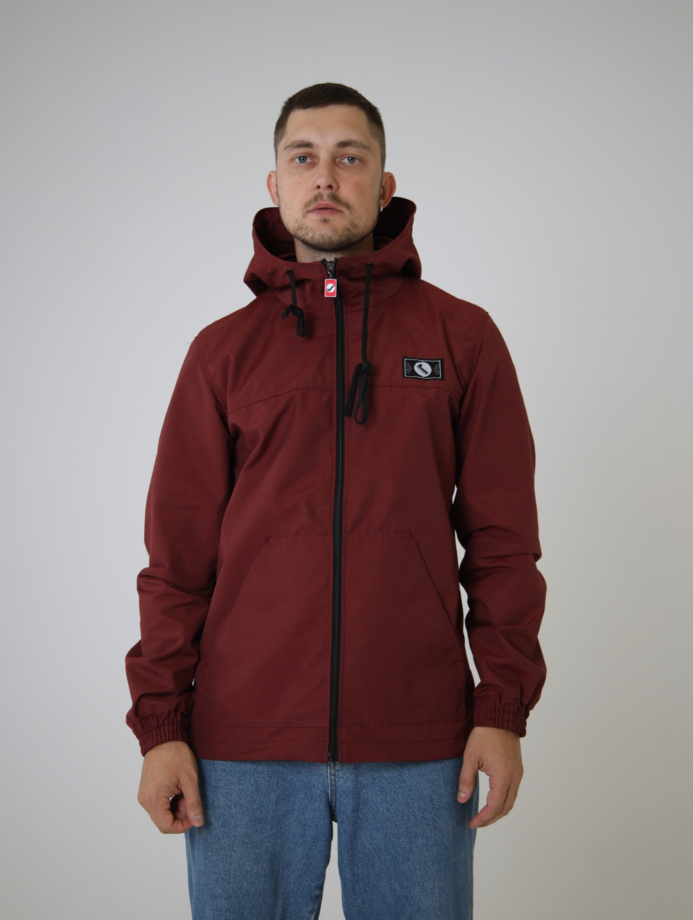 Ветровка легкая Город Горький бордо