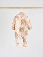 Комбинезон / Cлип для малышей Next AA5-964, 4 шт., Бежевый, Зеленый