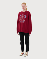 UNDERCOVER x BRIGITTE TANAKA СВИТШОТ БОРДОВЫЙ SUPER YOGA