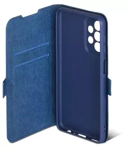 Чехол книжка для Samsung A23 blue