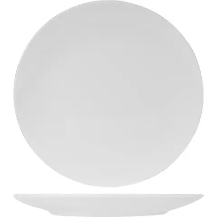 Тарелка «Кунстверк» мелкая без борта фарфор D=290,H=27мм белый