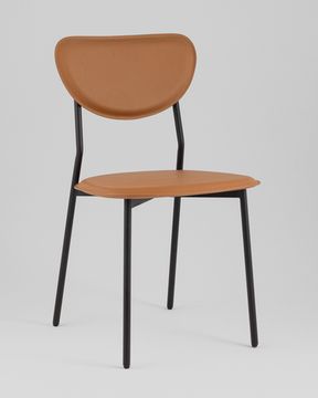 Стул обеденный Minnie коричневая экокожа