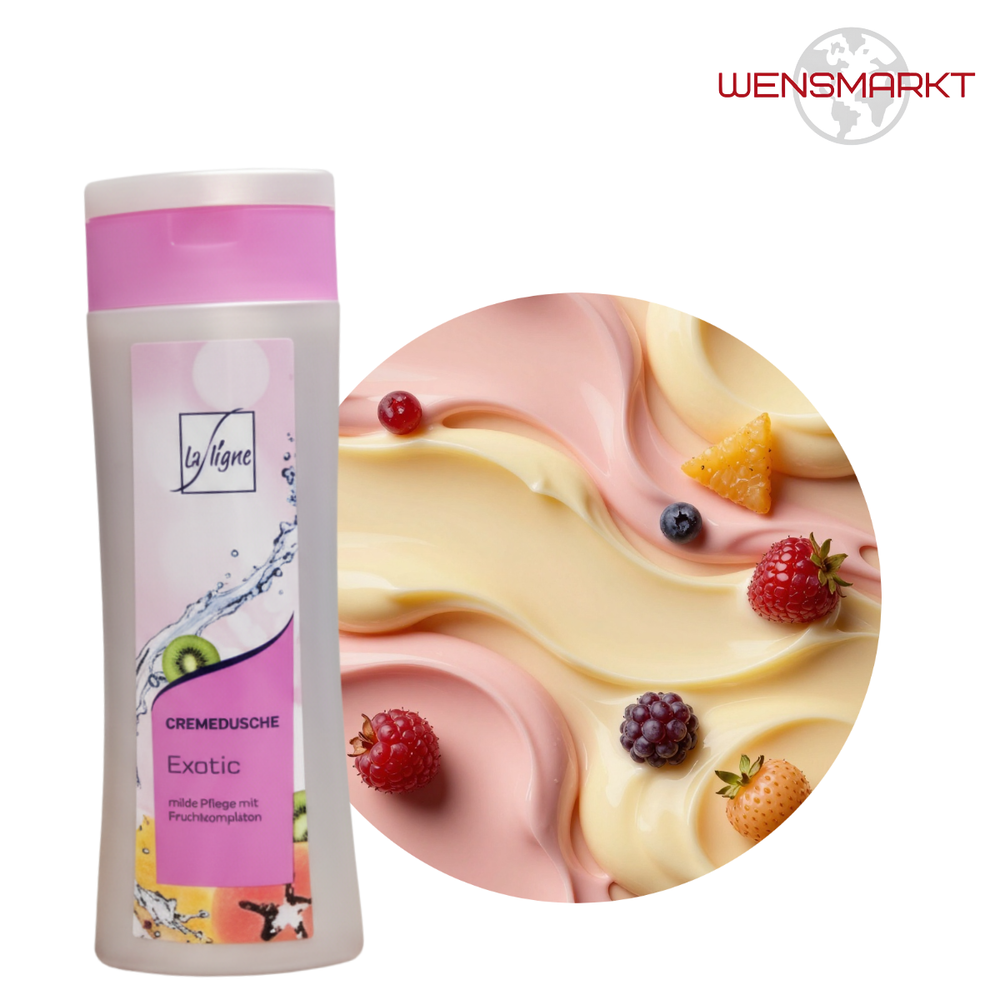 Гель-крем для душа La Ligne Exotic с фруктовым ароматом, 300 мл, Германия