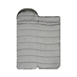 Спальный мешок Naturehike U250 U Series Twine Cotton зелёный, молния слева