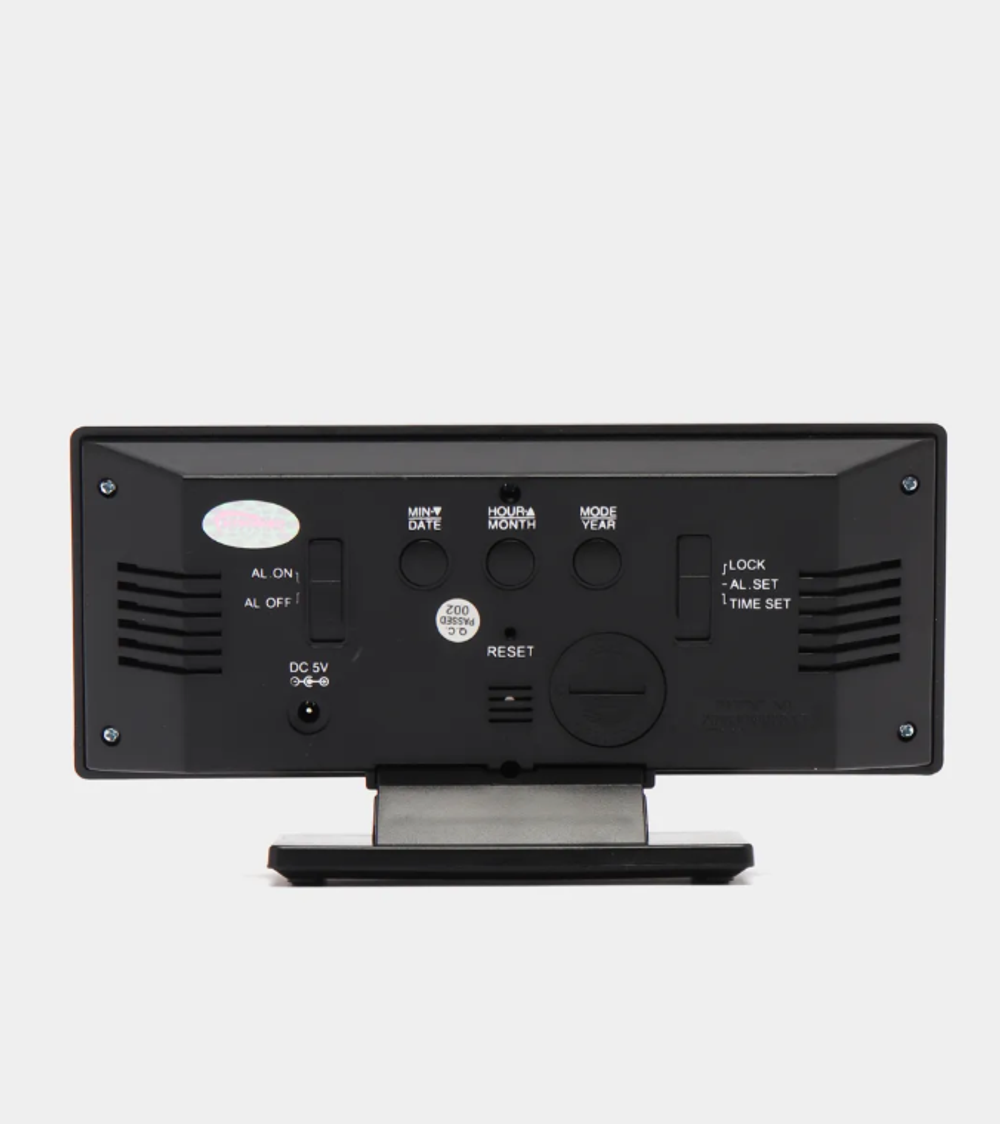 Часы зеркальные LED MIRROR DS-3618L Зеленое свечение