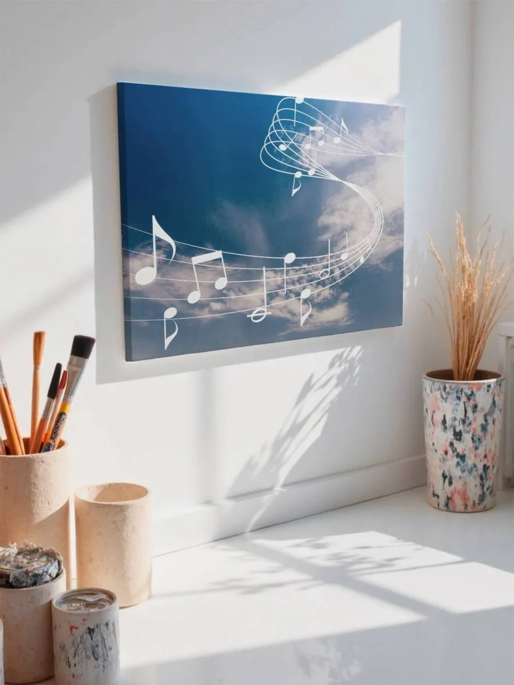 Картина на стену 40 X 50 Ноты