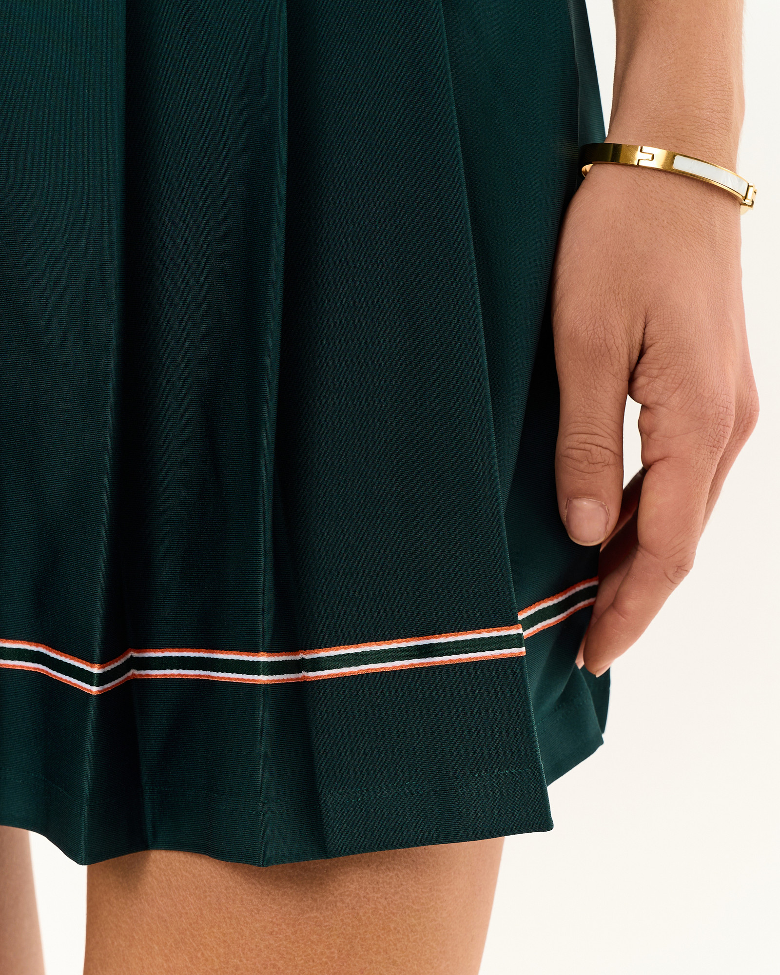 Юбка плиссе High-grade, Deep green