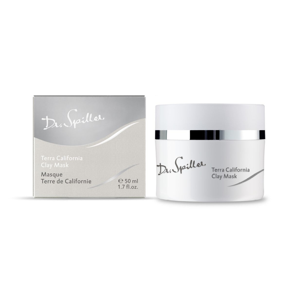 Очищающая маска на основе голубой глины Terra California Clay Mask