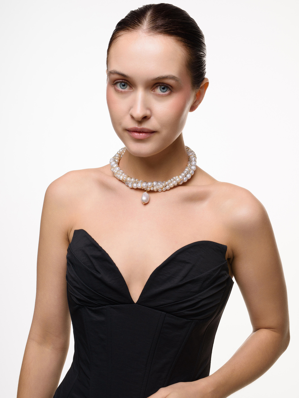 Колье "Holiday" Mini из натурального жемчуга