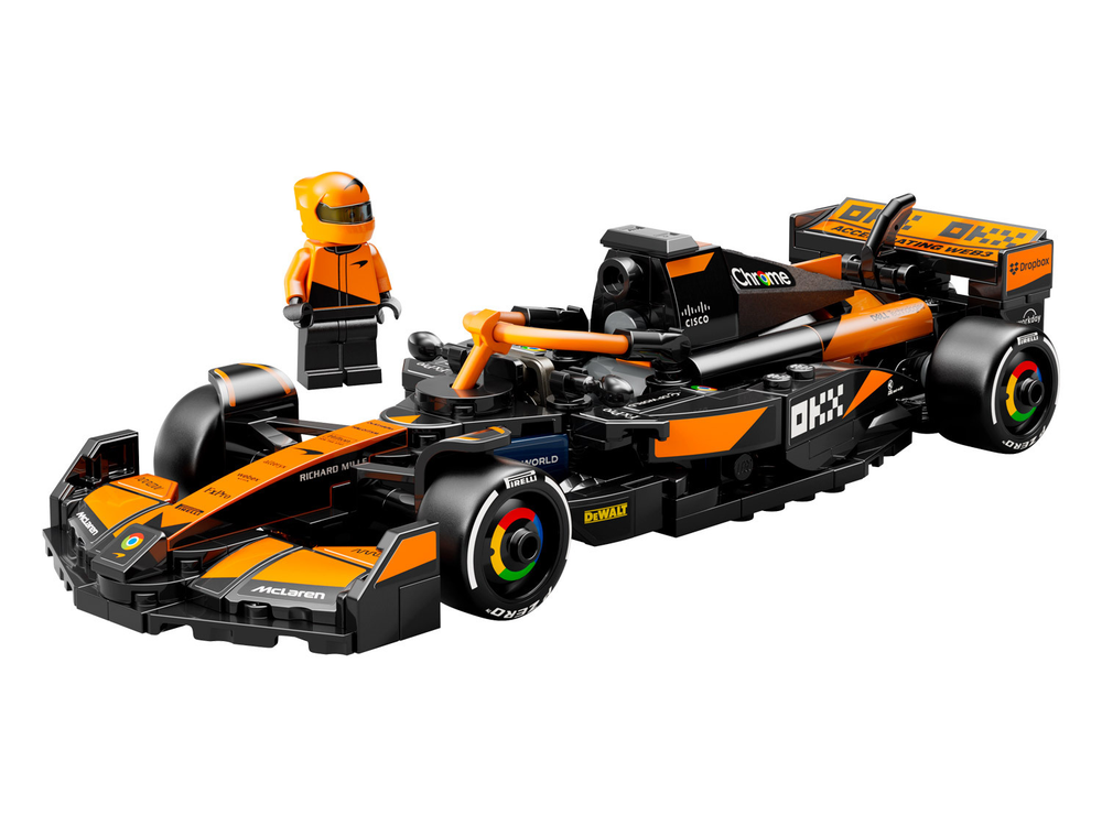 LEGO Speed Champions 77251 «McLaren F1 Team MCL38» — современный болид McLaren