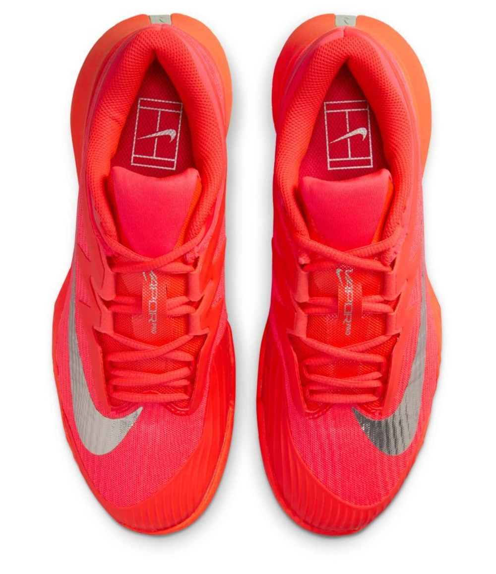 Женские теннисные кроссовки Nike Zoom Vapor Pro 3 HC Premium - bright crimson/metallic silver