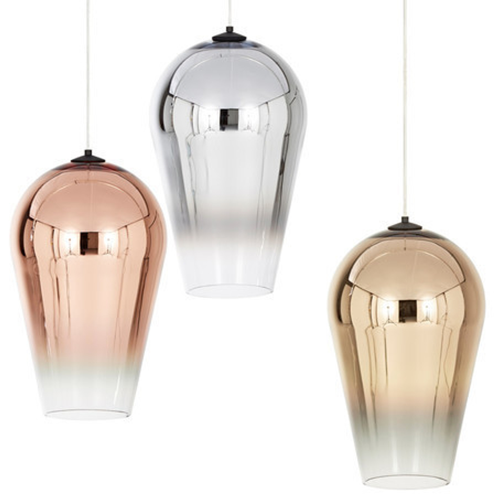 Подвесной дизайнерский светильник  FADE by Tom Dixon (серебряный)