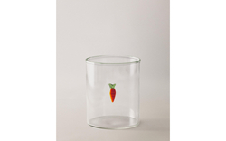 Zara Home стакан из боросиликатного стекла, цвет оранжевый, 9.5 см