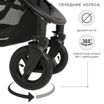 Прогулочная коляска Sweet Baby Egoista Black (Air)