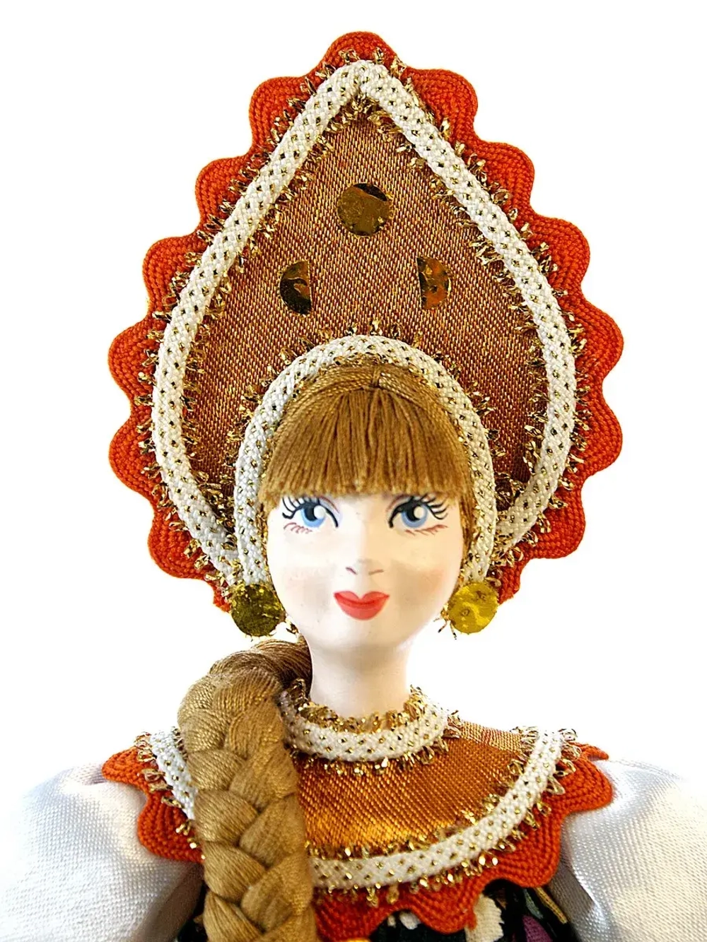 Кукла Забава в русском народном костюме