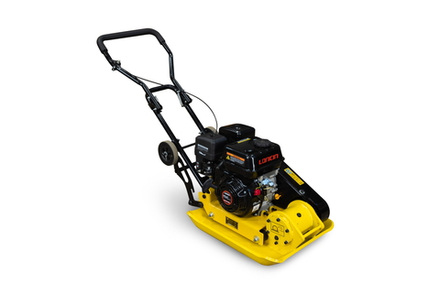 Виброплита 80 кг, 16кН (Loncin) без бака, колесный комплект TOR C-90L