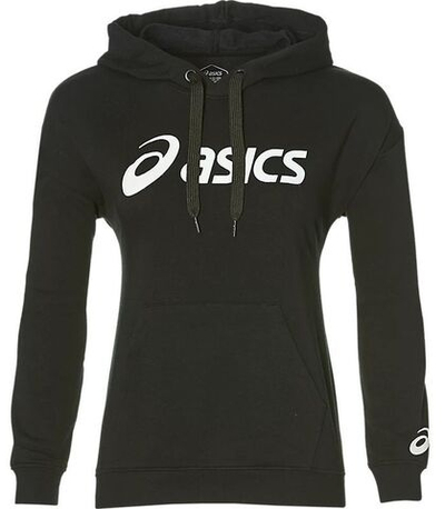 Женская теннисная куртка Asics Big Asics OTH Hoodie W - Black