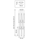 Подвесной светильник Lightstar PUNTO 807086