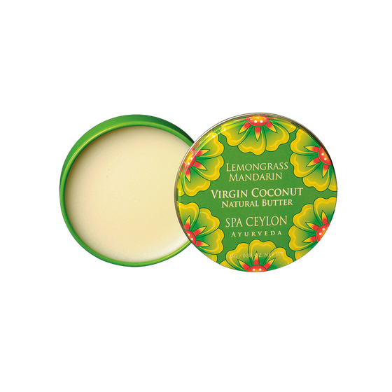 Ультрапитательный баттер на основе кокосового масла "ЛЕМОНГРАСС И МАНДАРИН" (25гр)