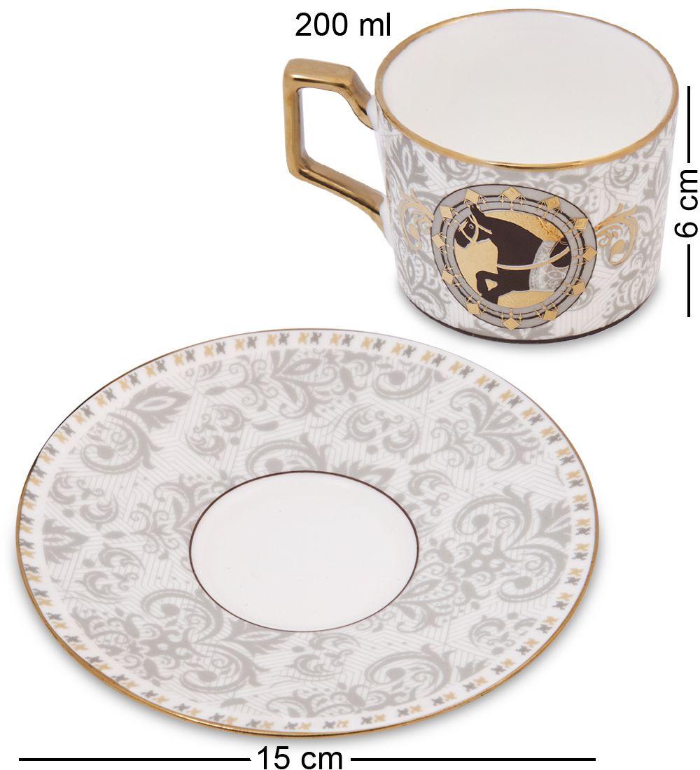 Pavone AS-104 Чайная пара «Лошадь»