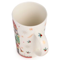 НАБОР ПОДАРОЧНЫЙ LEFARD "ЩЕЛКУНЧИК" (КРУЖКА 385 МЛ В КОМПЛЕКТЕ С ЁЛОЧНОЙ ИГРУШКОЙ)