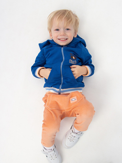 Комплект на мальчика комбинированный из 2 предметов произ-ва Турции, размеры 68,74,80,86