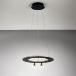 740447 Люстра DIVE LED 60W 3200LM G ЧЕРНЫЙ 3000-6000К