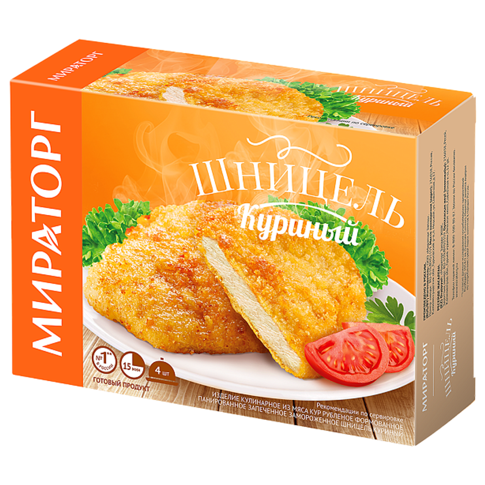 Шницель куриный, Мираторг, 360г