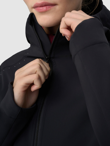 Зимняя беговая куртка GRI Темп 5.0 женская чёрная