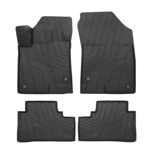 Ковры в салон Norplast/Unidec для Haval Jolion (2021-) монопривод,Черный, арт.NP10-LdC-28-430