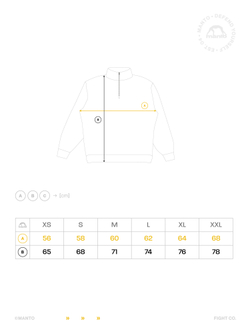 Zip-свитшот MANTO ICON чёрный