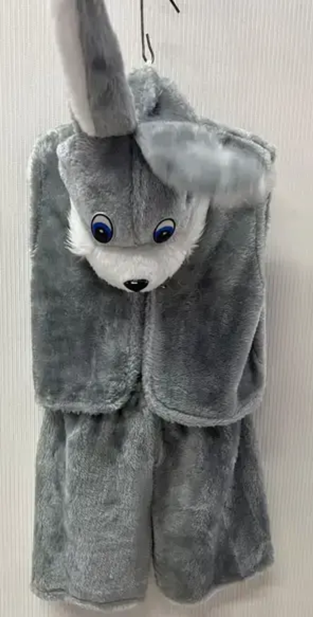 Карнавальный костюм Зайка серый