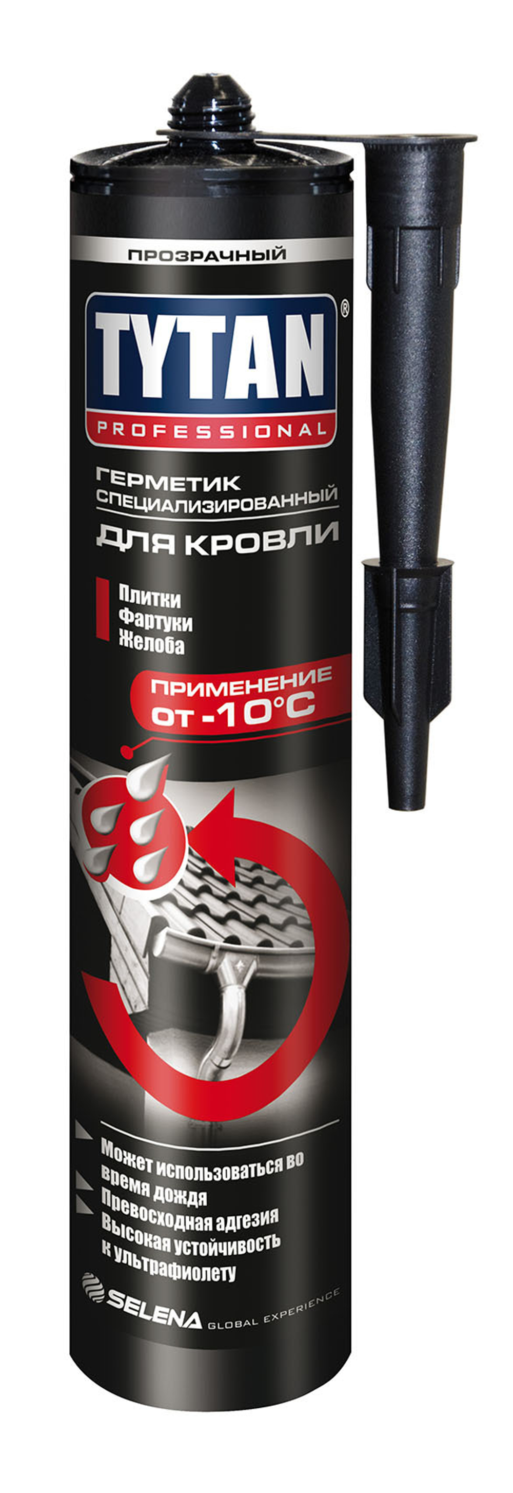 ГЕРМЕТИК СИЛИКОНОВЫЙ TYTAN Д/КРОВЛИ 310МЛ