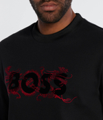 Худи Soleri 119_LNY BOSS BLACK - черный(50510132)