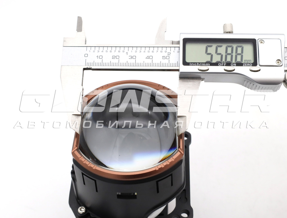 Билед модули Aozoom X7 2025 (прямоугольные) 3.0 дюйма, 2 чипа, 5500K, 12V, 55W/63W крепление 3R (комплект, 2шт)