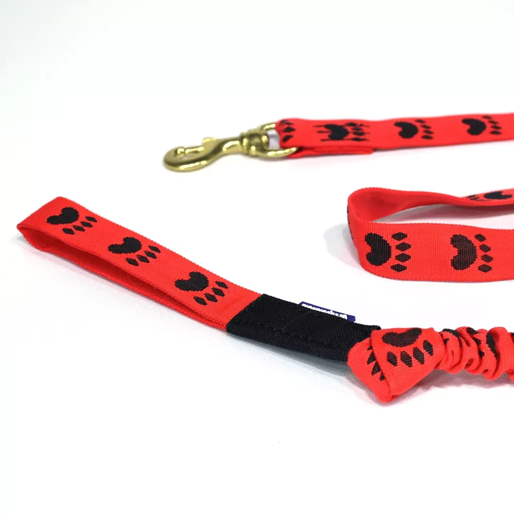 Потяг с амортизатором на одну собаку Лапки WhiteWolf