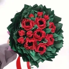 Шоколадный букет «Маки» / 280 гр