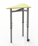 Стол ученический одноместный Треугольник